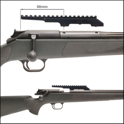 Contessa QD Rear Extended Picatinny Rail for Blaser