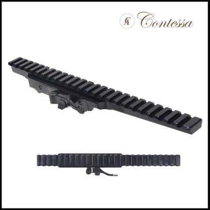 Contessa QD Extra Extended Rear Picatinny Rail for Blaser