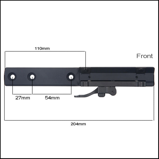 Contessa QD Mount for Pulsar for Blaser