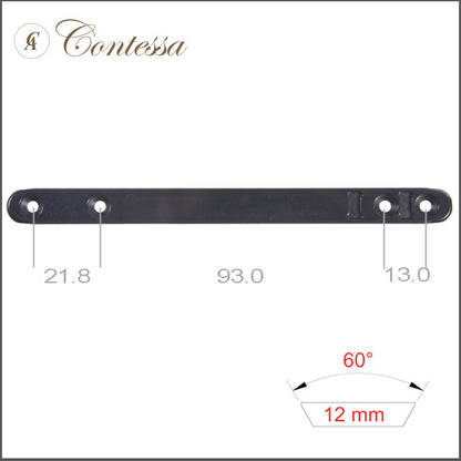 Contessa Rizzini Euro Rail Base for Quick Release Mount