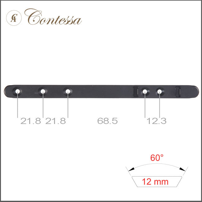 Contessa Bettinsoli Euro Rail Base for Quick Release Mount