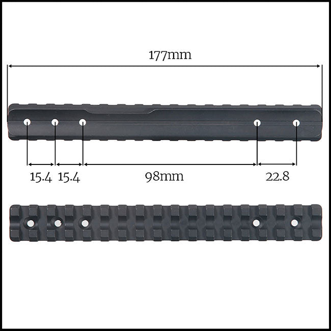 Contessa Picatinny Rail for H&K SLB 2000