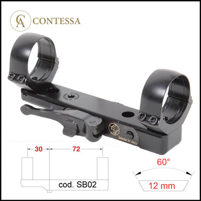 Contessa Eurorail Ring Mount, Quick Release