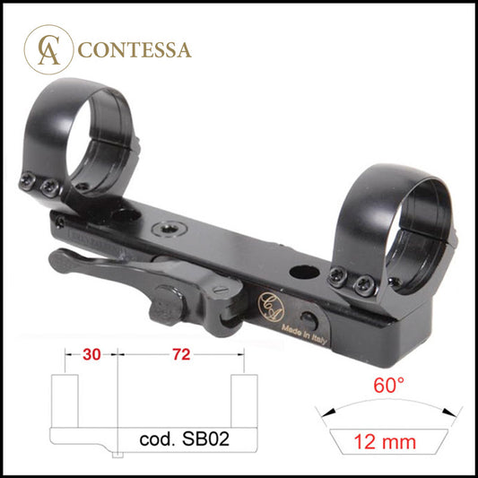 Contessa Eurorail Ring Mount, Quick Release