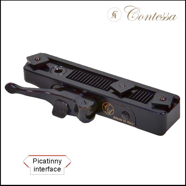 Contessa QD Swarovski Rail Mount for Picatinny