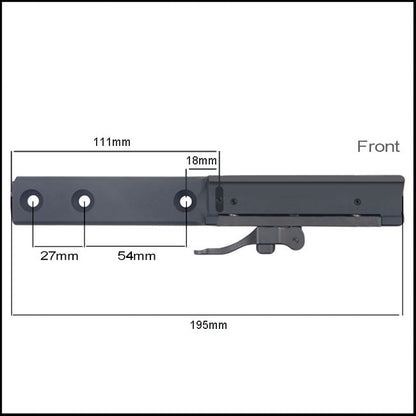 Contessa QD Pulsar Night Vision Mount for Picatinny