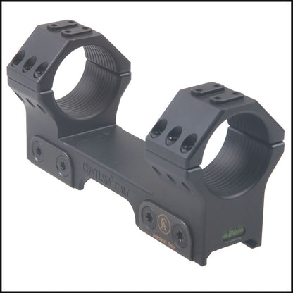 Contessa Tactical Picatinny Ring Mount, Black (with Rail) - 30mm