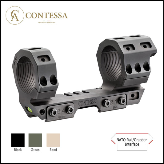 Contessa Fixed Ultra Tactical Picatinny Ring Mount