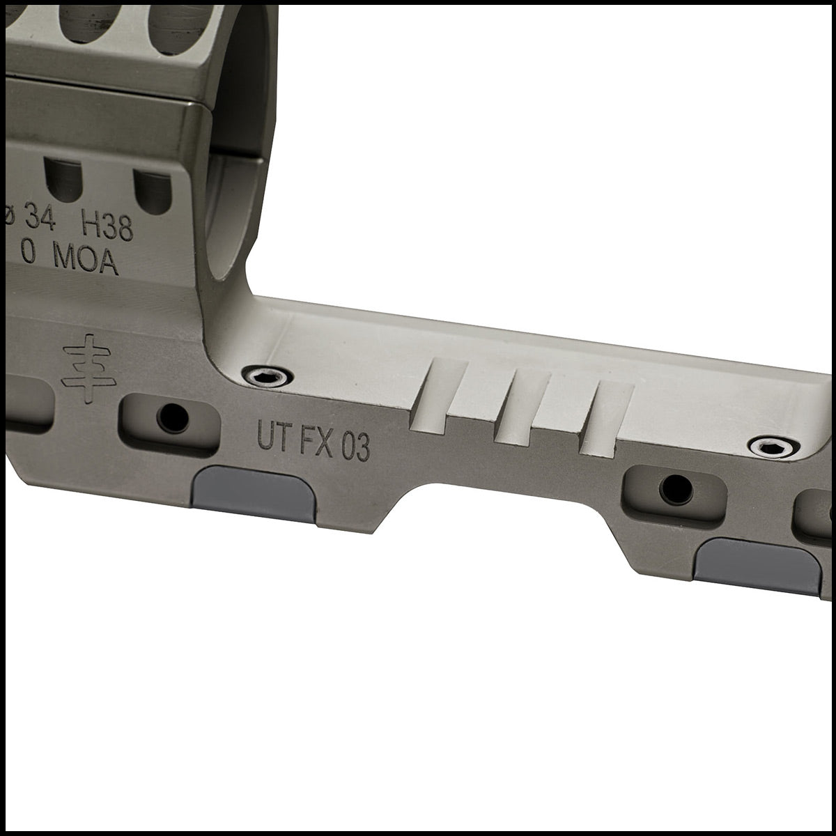 Contessa Fixed Ultra Tactical Picatinny Ring Mount