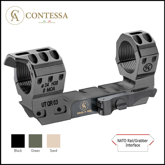 Contessa Quick Release Ultra Tactical Picatinny Ring Mount