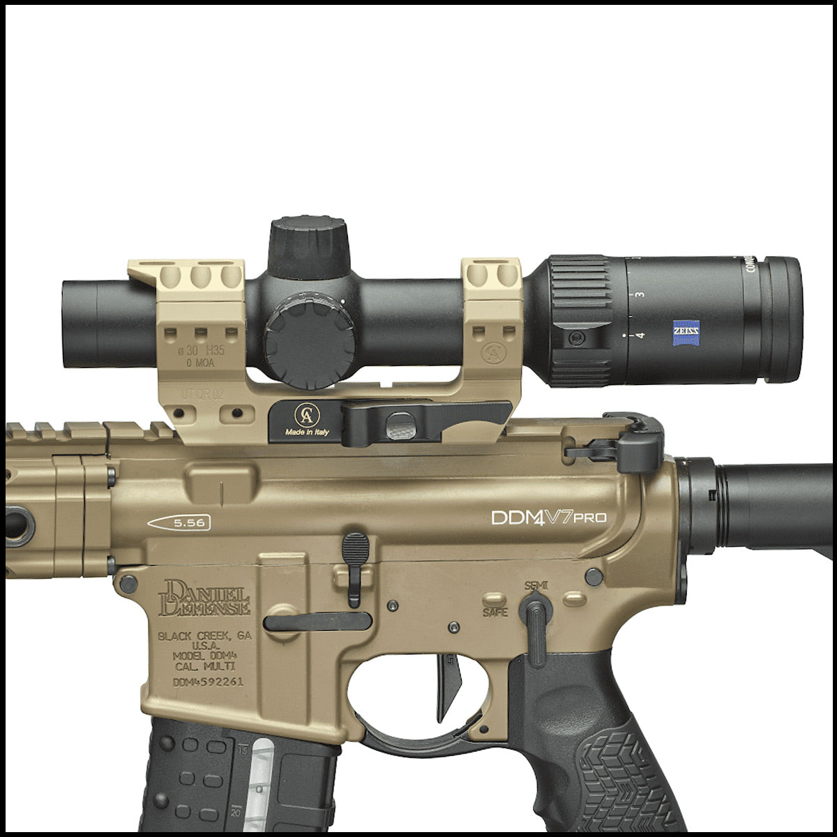 Contessa Quick Release Ultra Tactical Picatinny Ring Mount