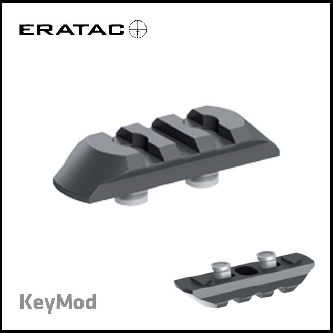 ERATAC KeyMod Picatinny Rail, 3 Slots