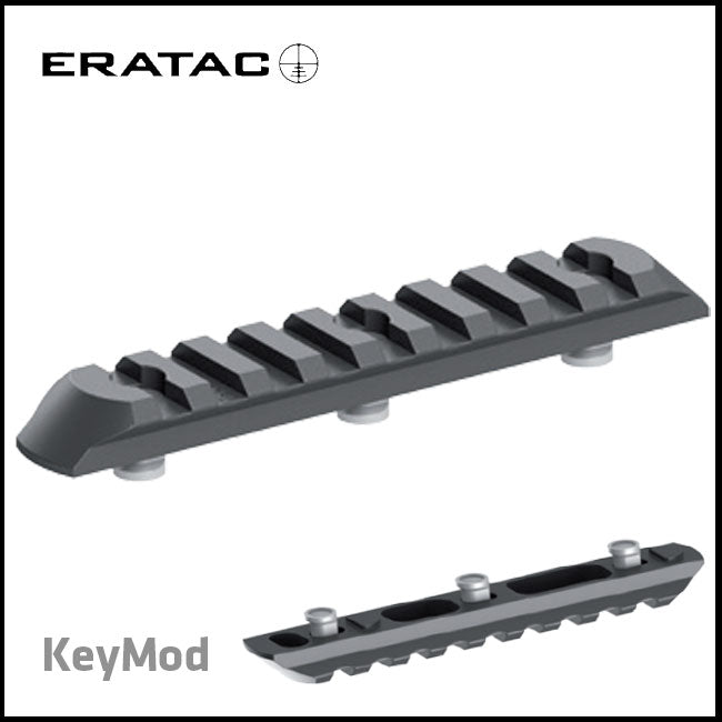 ERATAC KeyMod Picatinny Rail, 9 Slots