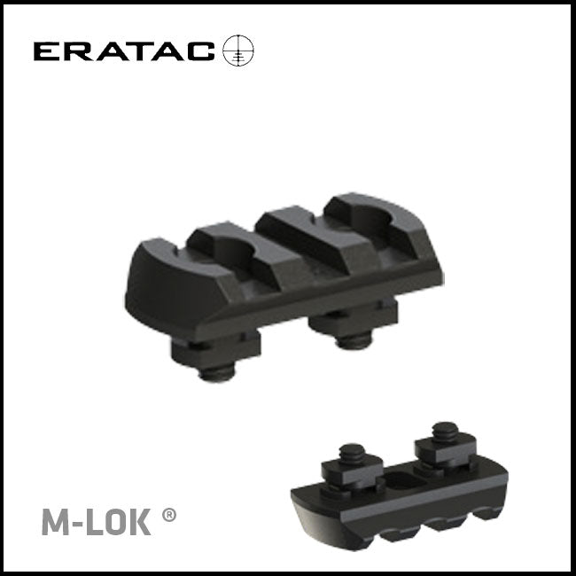 ERATAC M-Lok Picatinny Rail, 3 Slots