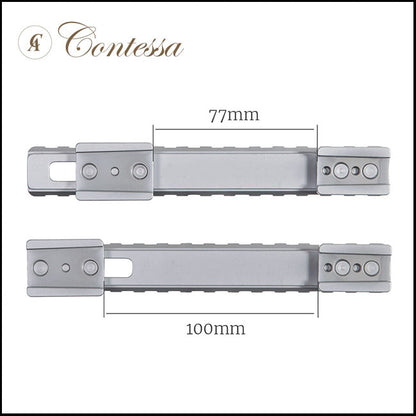 Contessa Picatinny Rail for Sako 75/85 Medium (Adj) - Chromed
