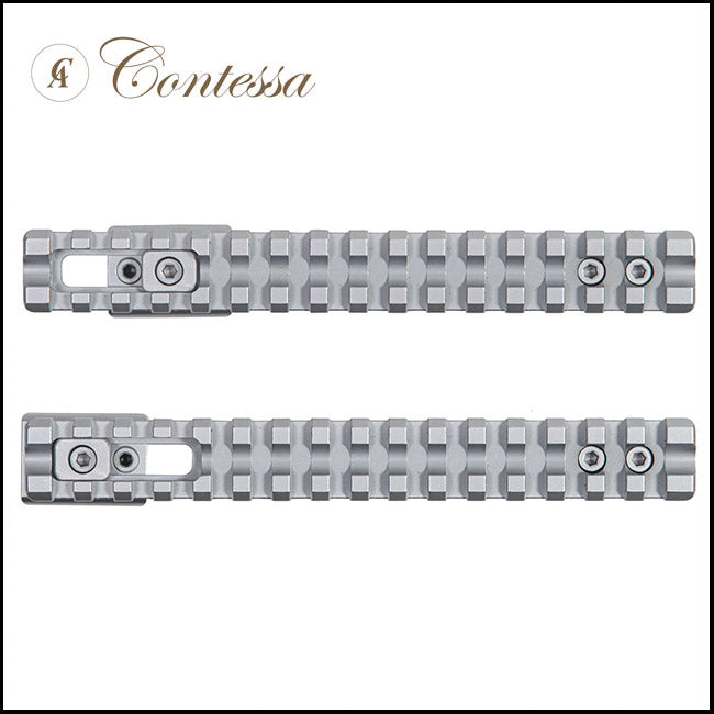 Contessa Picatinny Rail for Sako 75/85 Long (Adj) - Chromed