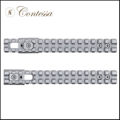 Contessa Picatinny Rail for Sako 75/85 Long (Adj) - Chromed