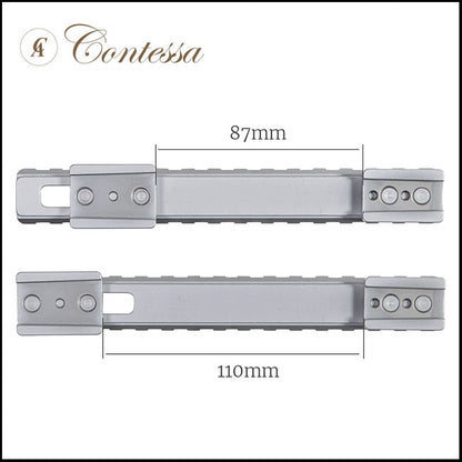 Contessa Picatinny Rail for Sako 75/85 Long (Adj) - Chromed