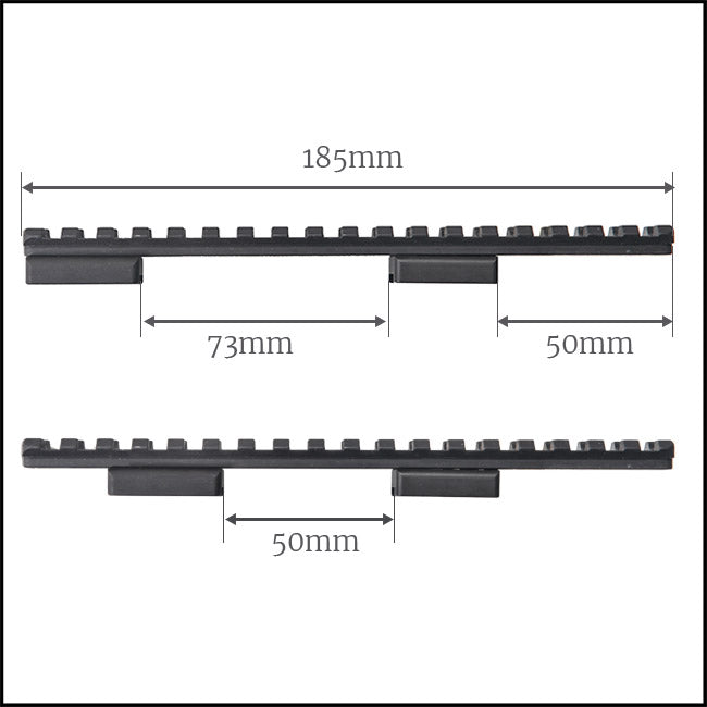 Contessa Extended Picatinny Rail for Sako 75/85 X-Short