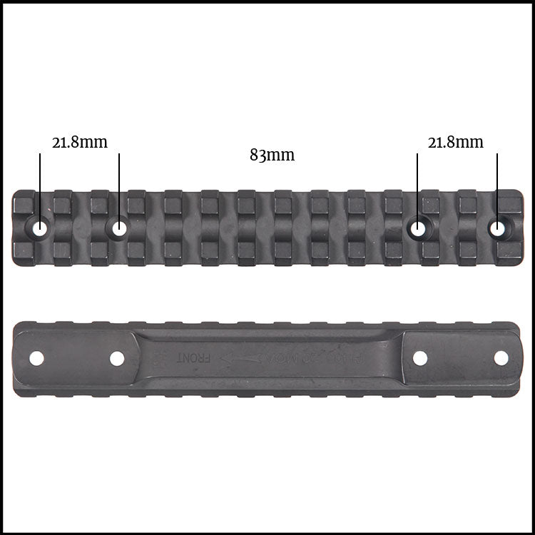 Contessa Picatinny Rail for Winchester 70 Short