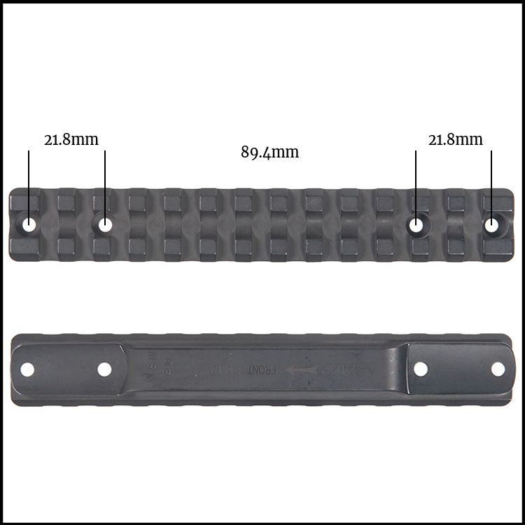 Contessa Picatinny Rail for Winchester 70 WSM