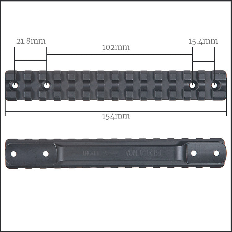 Contessa Picatinny Rail for Sabatti Rover Long