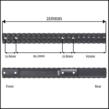 Contessa Extended Picatinny Rail for Sauer 202