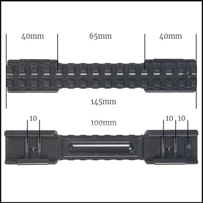 Contessa Picatinny Rail for Merkel Helix