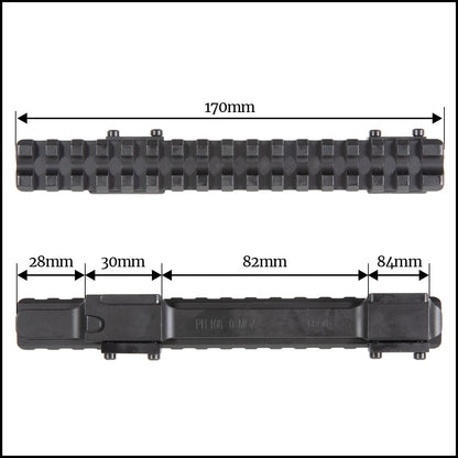 Contessa Picatinny Rail for Sako 90 Short
