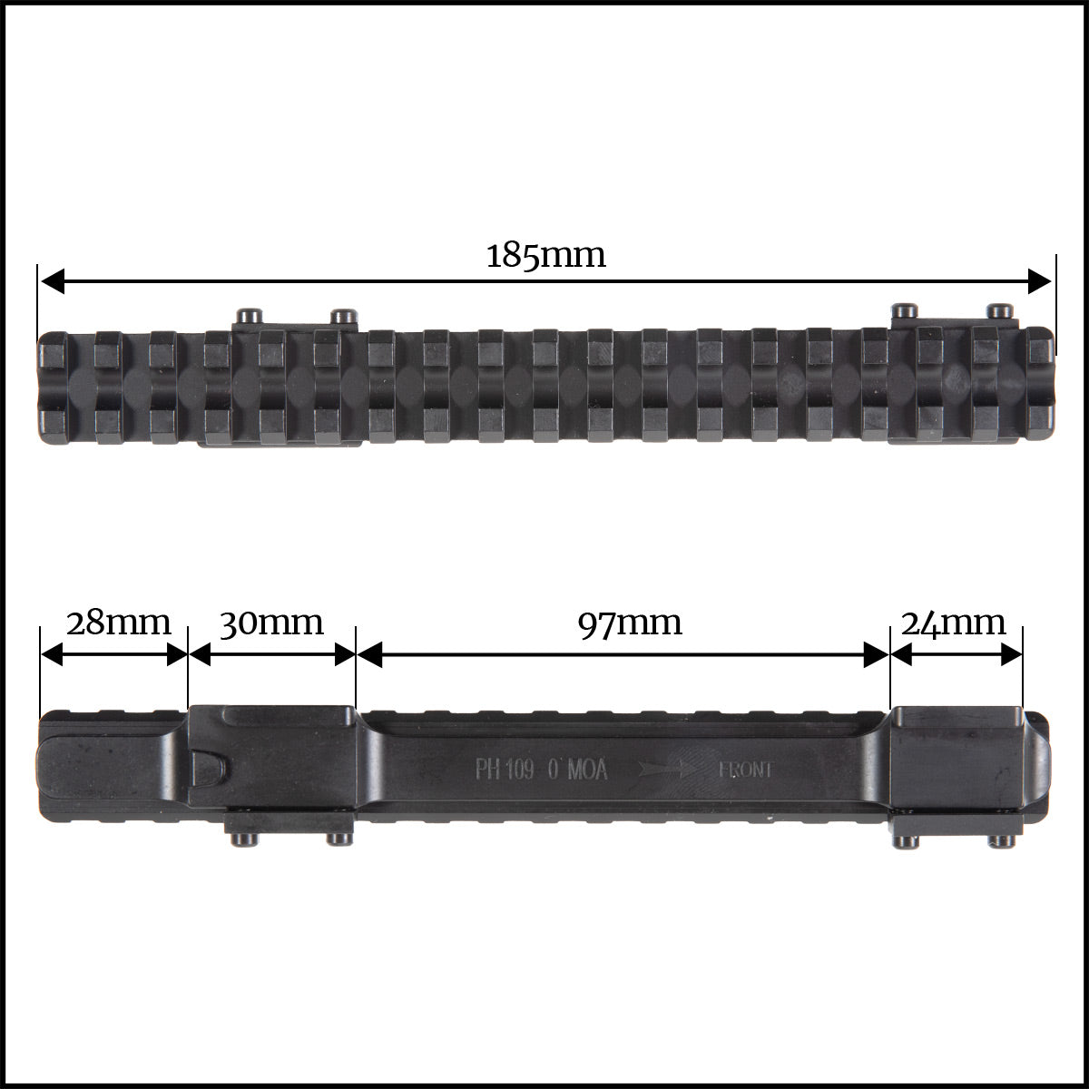 Contessa Picatinny Rail for Sako 90 Medium