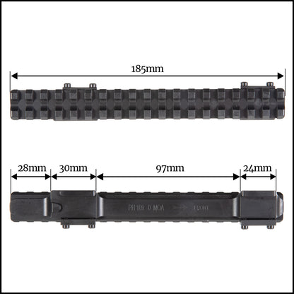 Contessa Picatinny Rail for Sako 90 Medium