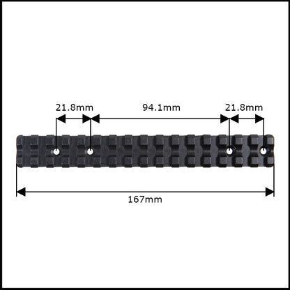Contessa Picatinny Rail for Sauer 200 Short