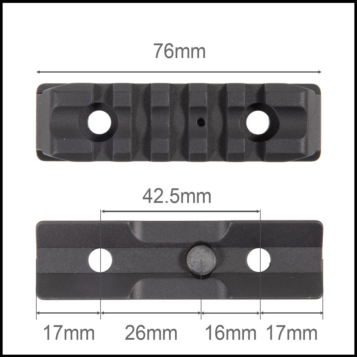 Recknagel Picatinny Rail for Mauser M25