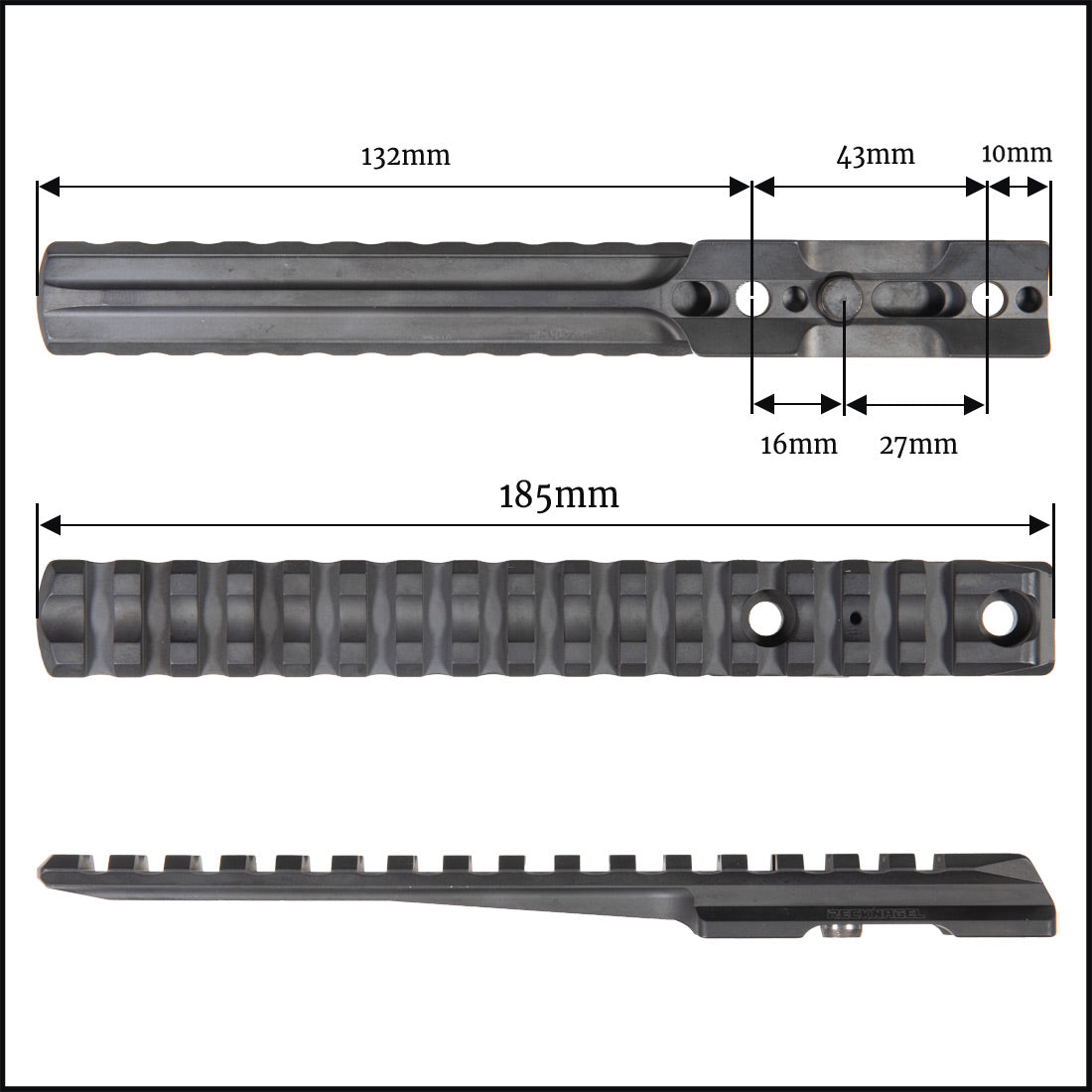 Recknagel Picatinny Rail for Mauser M25 (Extended)