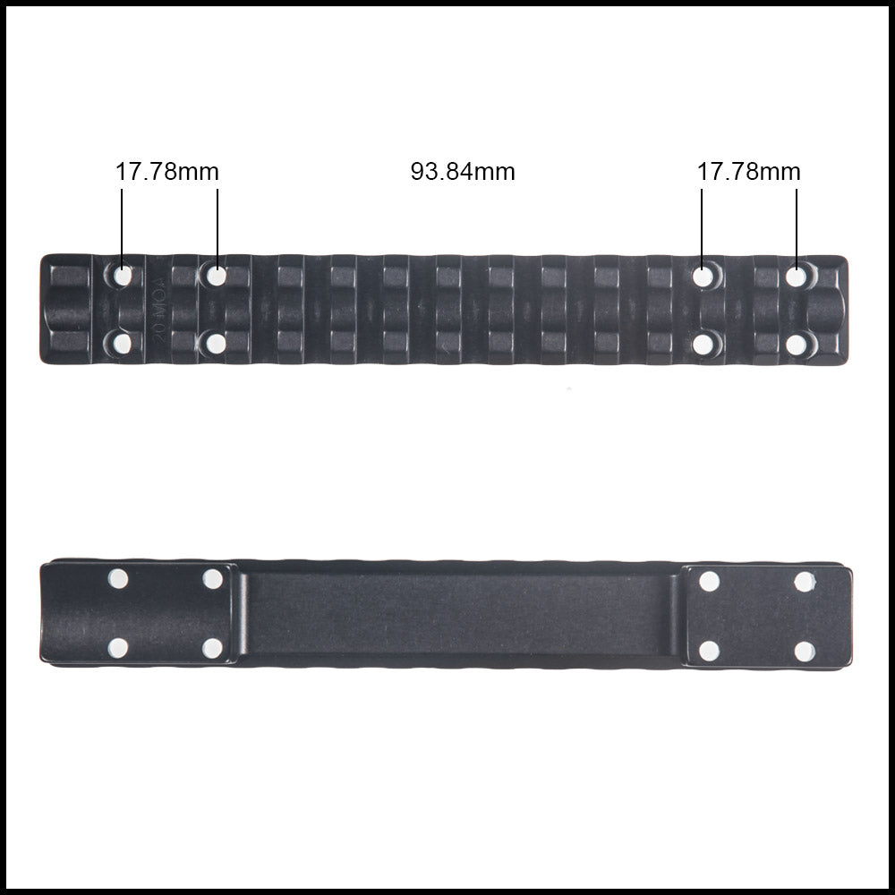 Recknagel Picatinny Rail for Browning X-Bolt Long