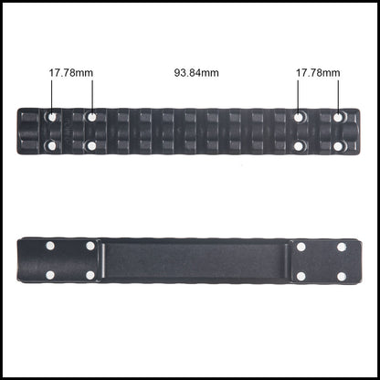 Recknagel Picatinny Rail for Browning X-Bolt Long