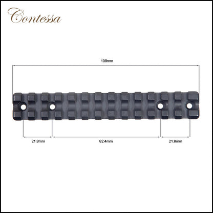 Contessa Picatinny Rail for Remington 783 Short