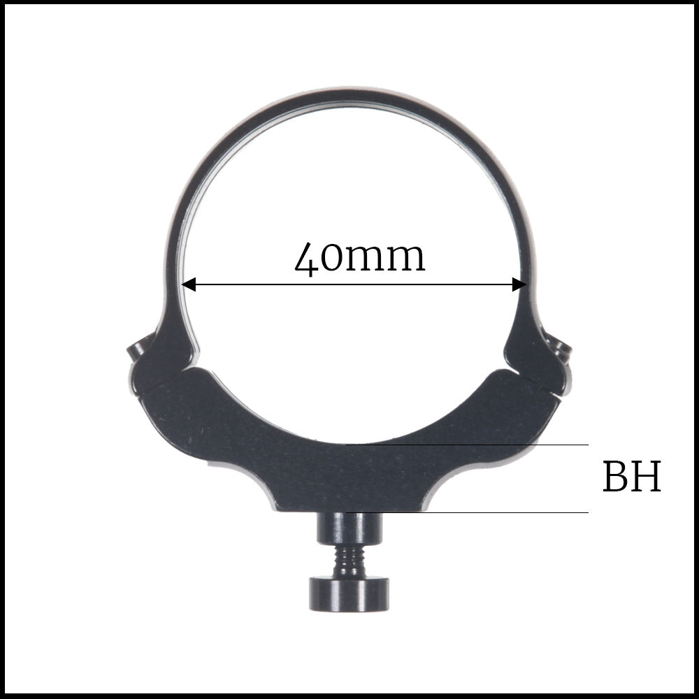 Contessa 40mm Rings for Quick Release Mount