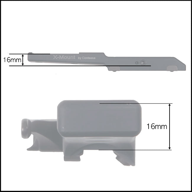 Contessa QD Mount for ATN X-Sight II for Blaser