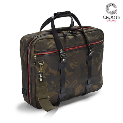 Croots Camo Canvas Flight Bag