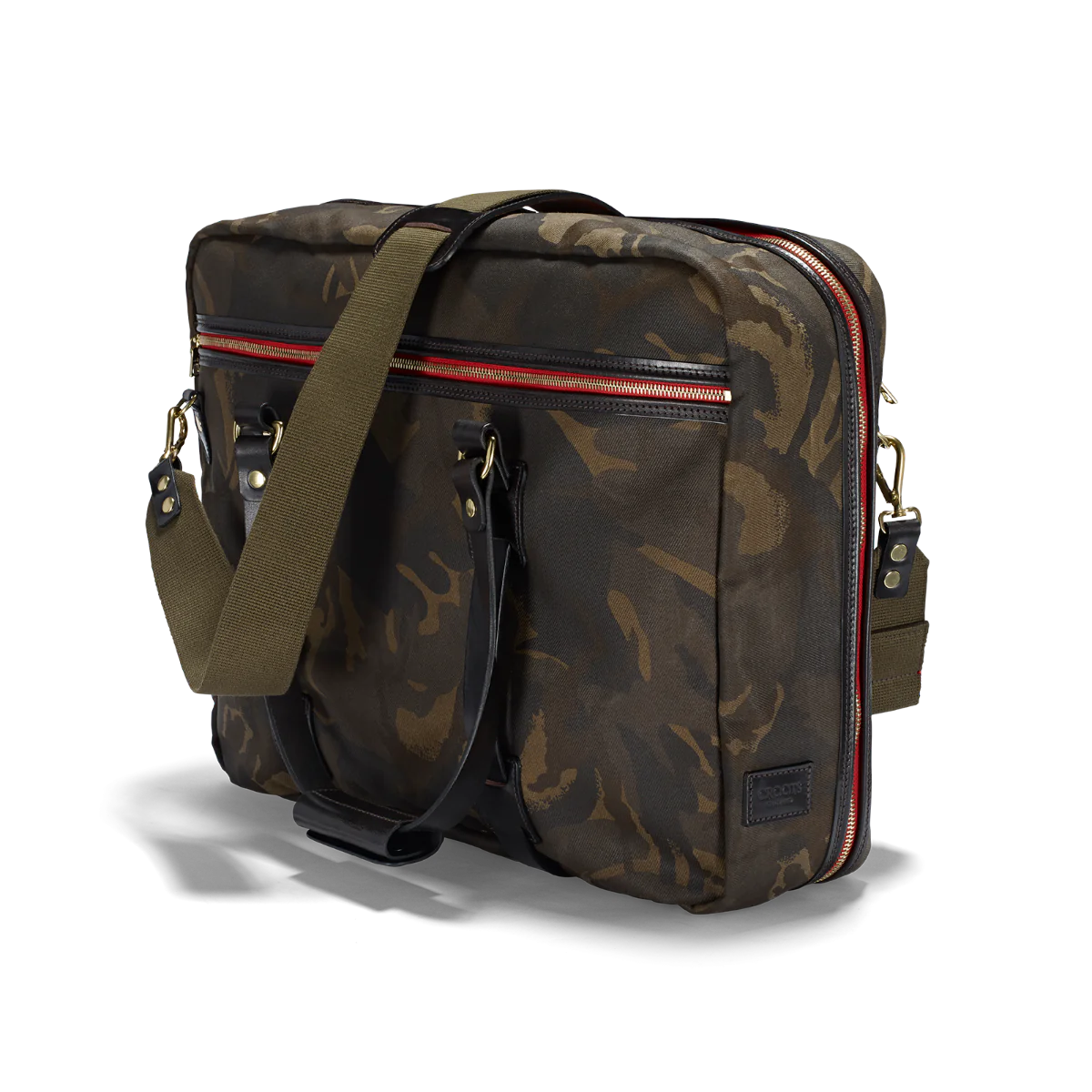 Croots Camo Canvas Flight Bag