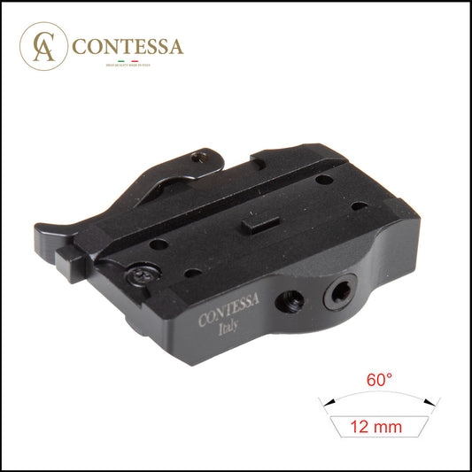 Contessa QD 12mm Eurorail Mount for Aimpoint H1 T1 - H2 T2