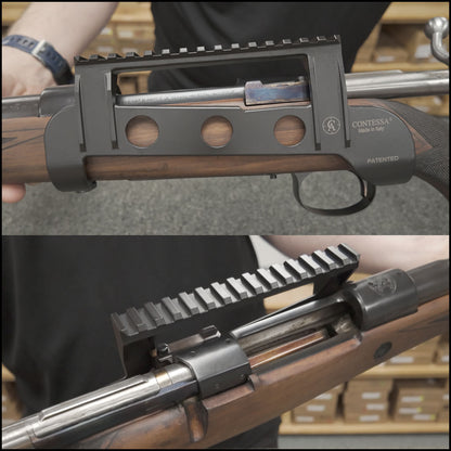 Contessa Offset Picatinny Rail for Mauser 98