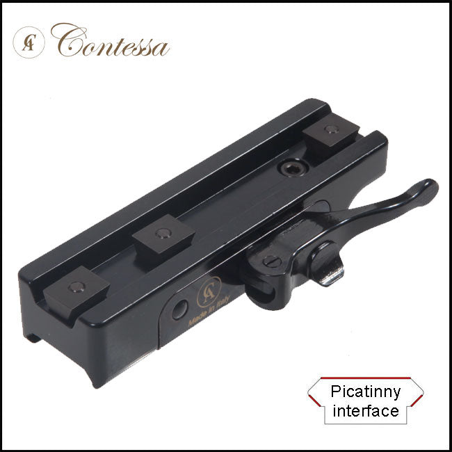 Contessa QD Zeiss Rail Mount for Picatinny