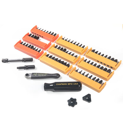 Chapman Precision Screwdriver Set 1000, 75 Piece - Mity Master