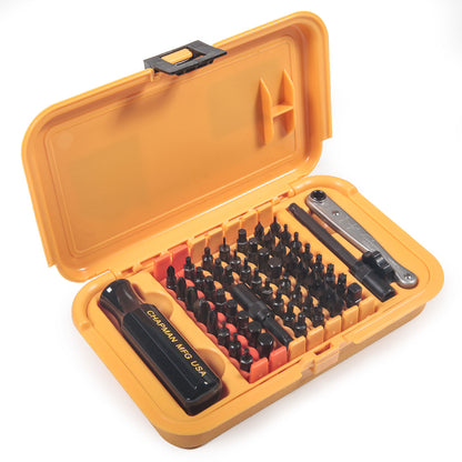 Chapman Precision Screwdriver Set 5575, 56 Piece - Master Set