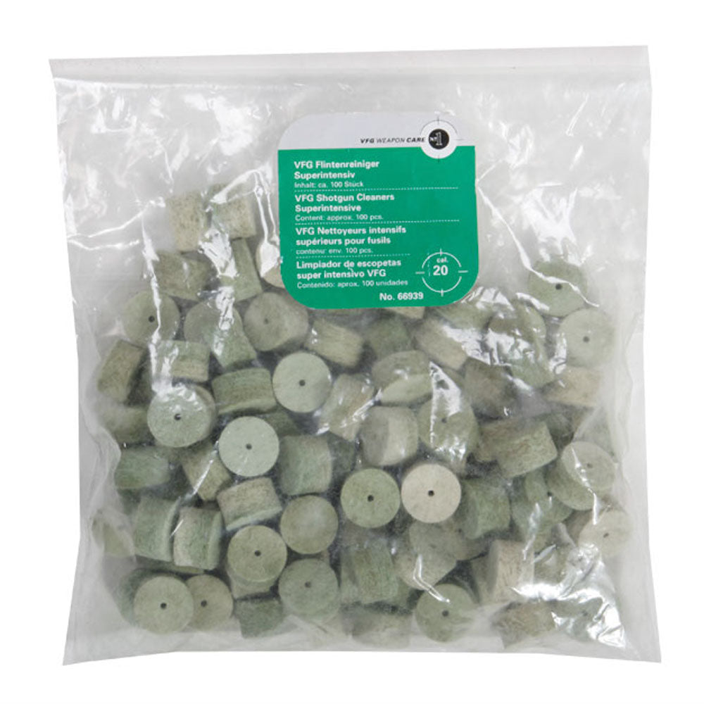 VFG Cleaning Felts for 20 Bore