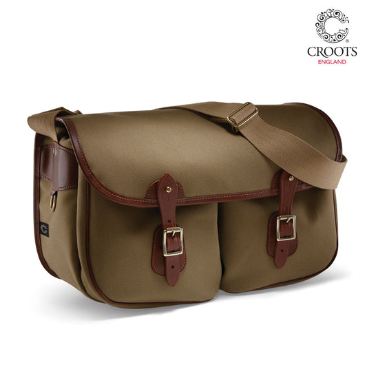 Croots Dalby Compact Canvas Carryall - Khaki