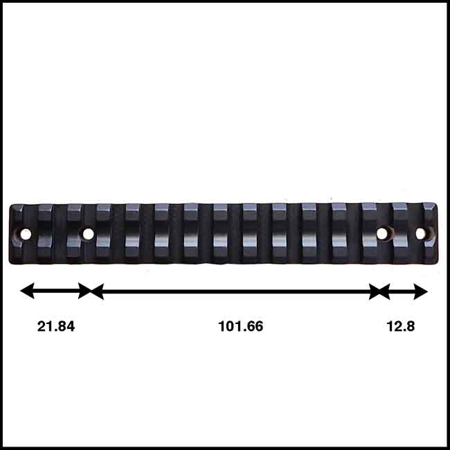 Recknagel Picatinny Rail for Mauser M12