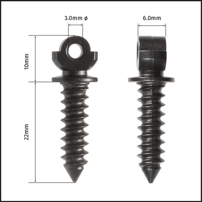 Recknagel Sling Swivel Wood Screw (Collared)